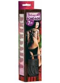 Чёрная веревка для связывания - 700 см. - Orion - купить с доставкой в Севастополе