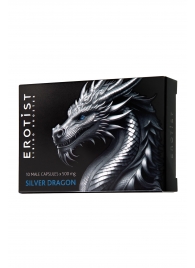 Капсулы для мужчин Erotist Silver Dragon для усиления эрекции - 10 капсул - Erotist Libido Booster - купить с доставкой в Севастополе