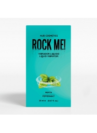 Жидкий вибратор Nuei Rock Me! с ароматом мяты - 20 мл. - Nuei cosmetics - купить с доставкой в Севастополе