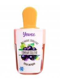 Охлаждающий бальзам для губ «Томный поцелуй» с ароматом черной смородины - 5 мл. - ToyFa - купить с доставкой в Севастополе