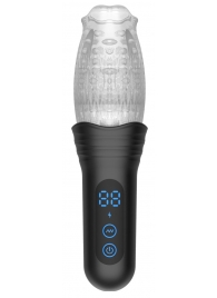Автоматический мастурбатор Oral Sex Masturbator с функциями ротации, вибрации и фрикций - Secwell - в Севастополе купить с доставкой