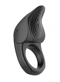 Черное эрекционное виброкольцо Vibro Lust Ring - MALESATION - в Севастополе купить с доставкой