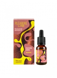 Капли с согревающим эффектом Passion Drips Warming - 15 мл. - Pleasure Lab - купить с доставкой в Севастополе