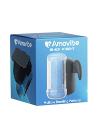 Инновационный робот-мастурбатор Black Knight с функцией пенетрации - Amovibe - в Севастополе купить с доставкой