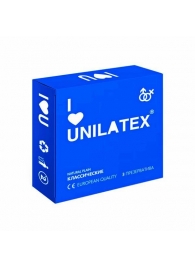 Классические презервативы Unilatex Natural Plain - 3 шт. - Unilatex - купить с доставкой в Севастополе