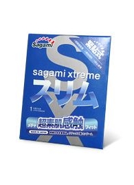 Презерватив Sagami Xtreme FEEL FIT 3D - 1 шт. - Sagami - купить с доставкой в Севастополе