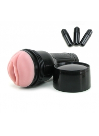Мастурбатор-вагина Fleshlight - Vibro Pink Lady Touch с вибрацией - Fleshlight - в Севастополе купить с доставкой