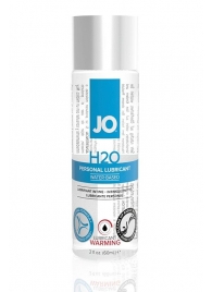 Возбуждающий лубрикант на водной основе JO Personal Lubricant H2O Warming - 60 мл. - System JO - купить с доставкой в Севастополе