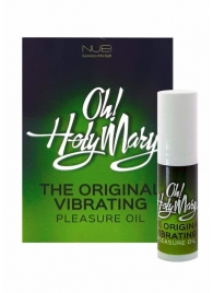 Масло унисекс с эффектом вибрации Oh! Holy Mary - 6 мл. - Nuei cosmetics - купить с доставкой в Севастополе