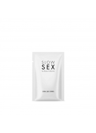 Полоски для орального секса Slow Sex Oral Sex Strips - 7 шт. - Bijoux Indiscrets - купить с доставкой в Севастополе