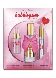 Набор средств для массажа и ласк Bubblegum Play Kit - Bijoux Indiscrets - купить с доставкой в Севастополе