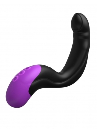 Черно-фиолетовый вибромассажёр простаты Hyper-Pulse P-Spot Massager - Pipedream - в Севастополе купить с доставкой