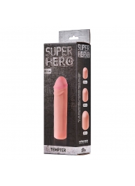 Фаллоудлинитель SUPER HERO Tempter - 16 см. - Lola Games - в Севастополе купить с доставкой