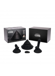 Конусный вибромассажер Cowgirl Cone с 2 насадками - CowGirl - купить с доставкой в Севастополе