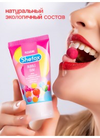 Интимная гель-смазка Shefox «Бабл гам» - 50 мл. - Shefox - купить с доставкой в Севастополе