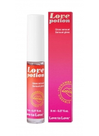 Возбуждающий блеск для губ Love Potion - 8 мл. - Love to Love - купить с доставкой в Севастополе
