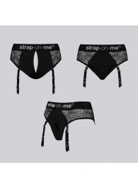 Трусики для фиксации насадок Strap-on-me Harness Lingerie Diva XS - Strap-on-me - купить с доставкой в Севастополе