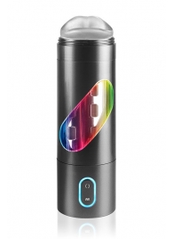 Перезаряжаемый мастурбатор-ротик Extreme Toyz Rechargeable Roto-Bator Mouth - Pipedream - в Севастополе купить с доставкой
