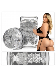 Прозрачный двусторонний мастурбатор Fleshlight Quickshot Mia Malkova - Fleshlight - в Севастополе купить с доставкой