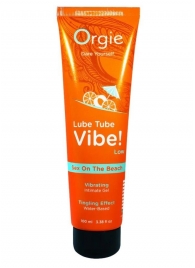 Гель с эффектом вибрации Lube Tube Vibe Low Sex On The Beach - 100 мл. - ORGIE - купить с доставкой в Севастополе