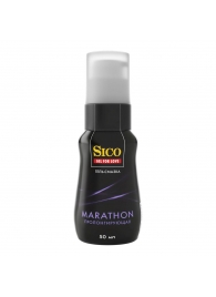 Пролонгирующая гель-смазка Sico Marathon - 50 мл. - Sico - купить с доставкой в Севастополе