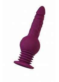 Фиолетовая мини-машина для секса Striker с пультом ДУ - 23,5 см. - ToyFa - купить с доставкой в Севастополе