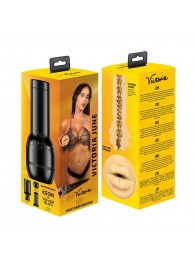 Мастурбатор-ротик Kiiroo Feel Victoria Mouth - Kiiroo - в Севастополе купить с доставкой