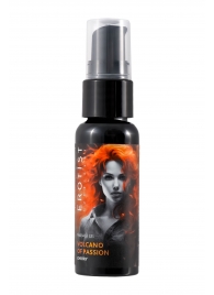 Гель с эффектом вибрации Volcano Of Passion со вкусом вишни - 25 мл. - Erotist Lubricants - купить с доставкой в Севастополе