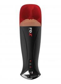 Мастурбатор-вагина в колбе с вибрацией Fuck-O-Matic Pro XL - Pipedream - в Севастополе купить с доставкой