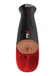 Мастурбатор-вагина в колбе с вибрацией Fuck-O-Matic Pro XL - Pipedream - в Севастополе купить с доставкой