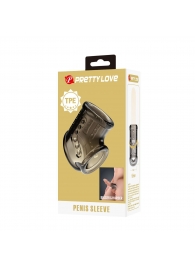 Дымчатая насадка на пенис и мошонку - Baile - в Севастополе купить с доставкой