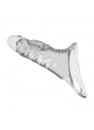 Прозрачная насадка на пенис - 22 см. - Baile - в Севастополе купить с доставкой