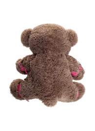 Бондажный набор: бурый мишка с розовыми оковами и наручниками - Pecado - купить с доставкой в Севастополе