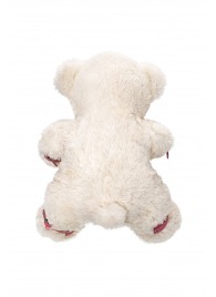 Бондажный набор: белый мишка с розовыми оковами и наручниками - Pecado - купить с доставкой в Севастополе