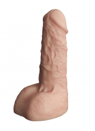 Телесный фаллоудлинитель с мошонкой Cock Next - 17 см. - LOVETOY (А-Полимер) - в Севастополе купить с доставкой