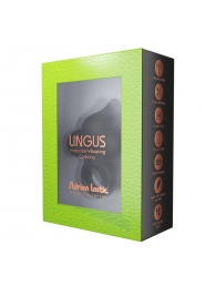 Черное эрекционное кольцо Lingus с вибрацией - Adrien Lastic - в Севастополе купить с доставкой