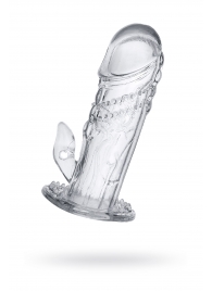 Прозрачная насадка на пенис Uco - 13 см. - A-toys - в Севастополе купить с доставкой