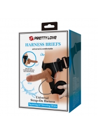 Женский страпон с вибрацией и эффектом эякуляции Oher - Baile - купить с доставкой в Севастополе