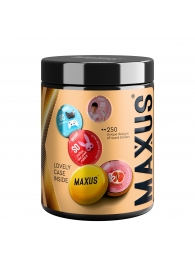 Точечные презервативы MAXUS 2000 Amazing Dots с железным кейсом - 15 шт. - Maxus - купить с доставкой в Севастополе