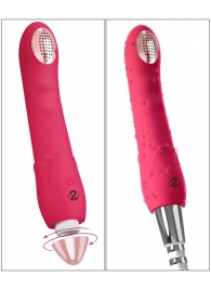 Малиновая насадка на душ с вибрацией Showers to orgasm - 20,1 см. - Orion - купить с доставкой в Севастополе