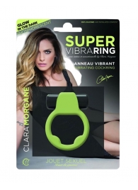 Люминесцентное эрекционное виброкольцо Super - Clara Morgane - в Севастополе купить с доставкой
