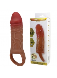 Реалистичная насадка на член Peirre - 15,5 см. - Baile - в Севастополе купить с доставкой