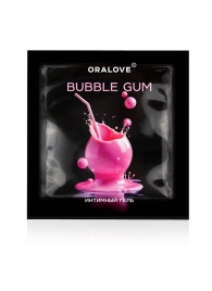 Саше съедобной оральной смазки OraLove с ароматом бабл-гам - 3 гр. - Биоритм - купить с доставкой в Севастополе