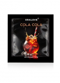 Саше съедобной оральной смазки OraLove с ароматом колы - 3 гр. - Биоритм - купить с доставкой в Севастополе