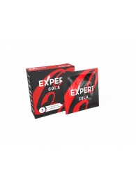 Презервативы с ароматом колы Expert Cola - 3 шт. - Expert - купить с доставкой в Севастополе