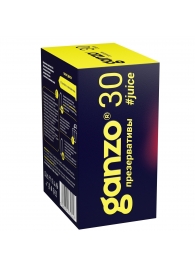 Ароматизированные презервативы Ganzo Juice - 30 шт. - Ganzo - купить с доставкой в Севастополе