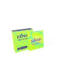 Ультратонкие презервативы Expert Invisible - 3 шт. - Expert - купить с доставкой в Севастополе