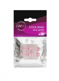 Прозрачная насадка на пенис с цветными шариками - Erowoman-Eroman - в Севастополе купить с доставкой