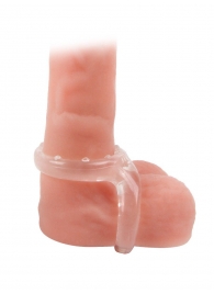 Прозрачное двойное эрекционное кольцо - Sex Expert - в Севастополе купить с доставкой