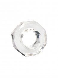 Прозрачное эрекционное кольцо в форме гайки - Sex Expert - в Севастополе купить с доставкой